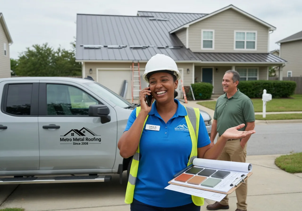 Storm Damage Metal Roof Repair in Canadian, OK